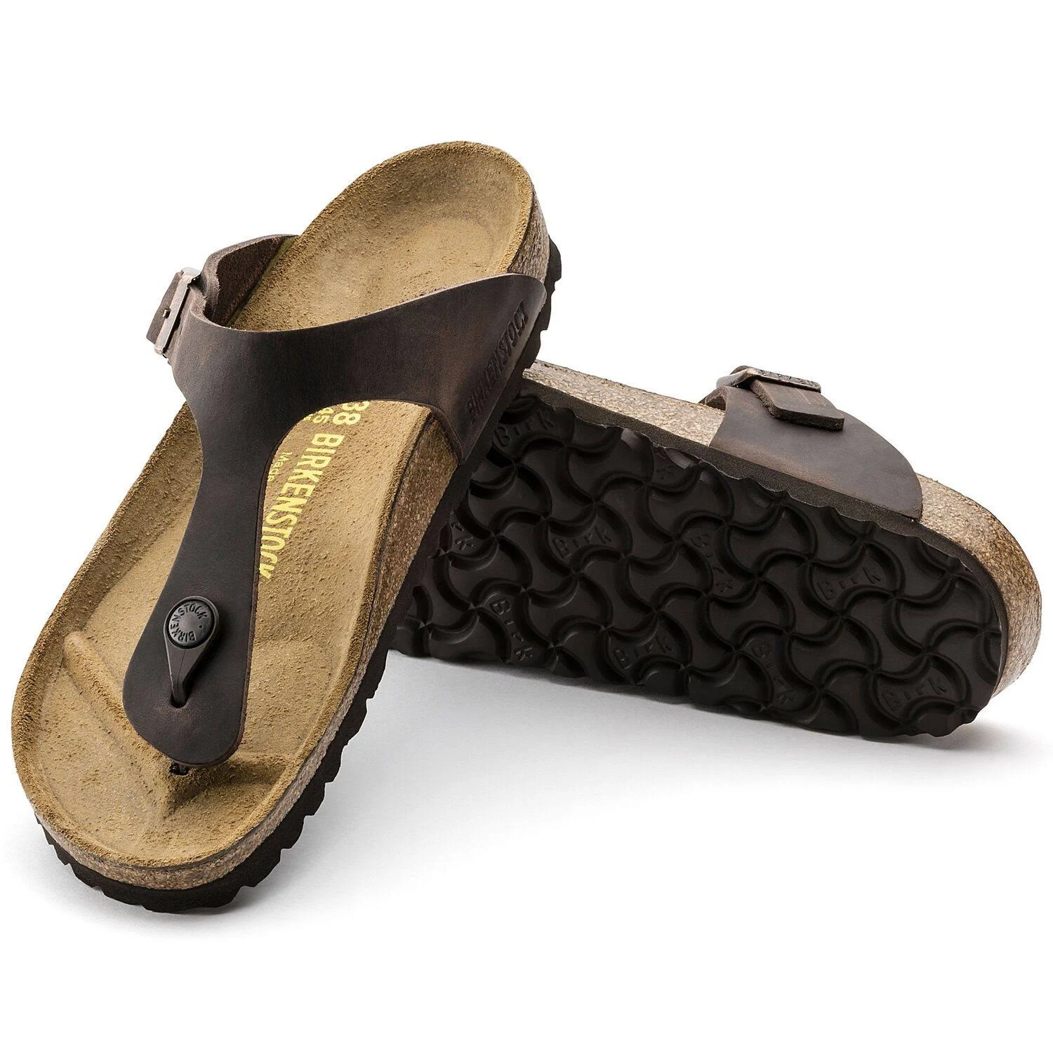 Birkenstock Women's Gizeh Sandal,Habana,41 M EU