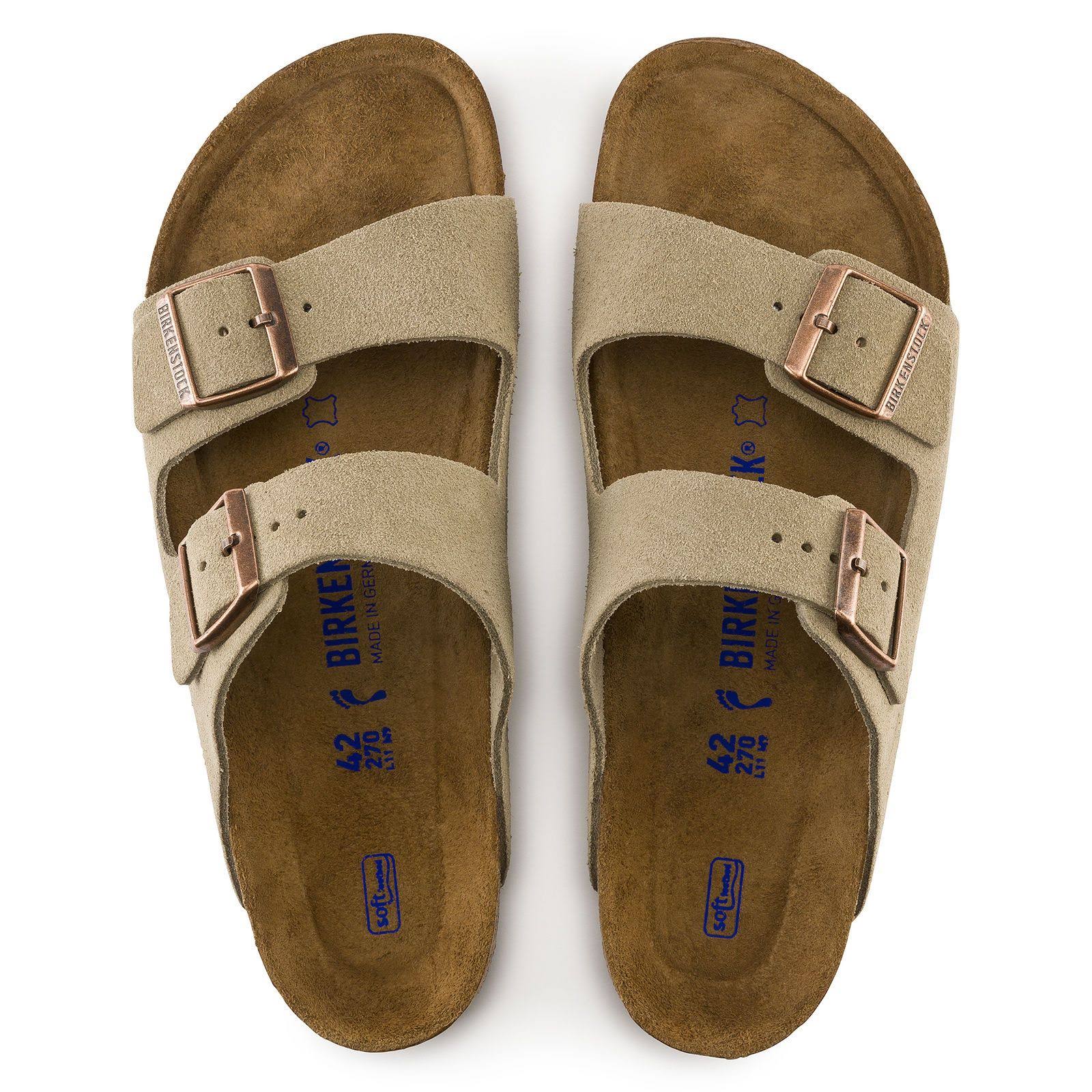 Birkenstock Arizona Soft Footbed - Suede Black / 46 / Narrow