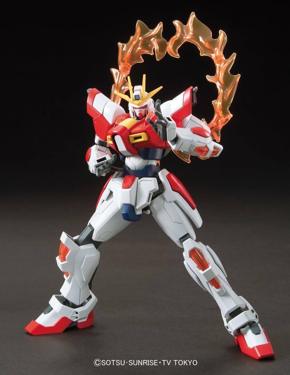 Bandai HG Build Fighters 018 Build Burning Gundam 1/144 Scale Kit - Plaza Japan