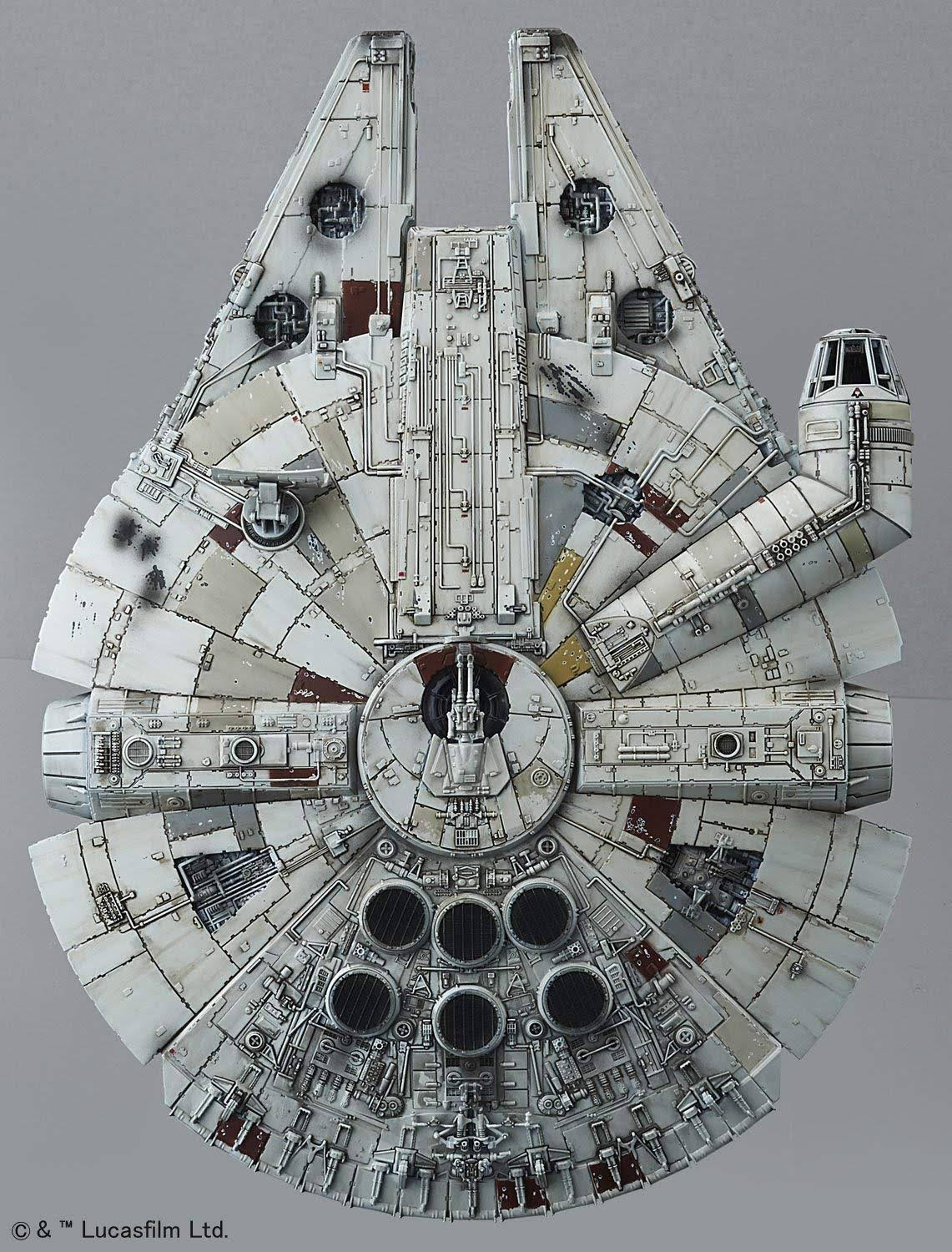 Star Wars 1/144 Scale Millennium Falcon Model Kit