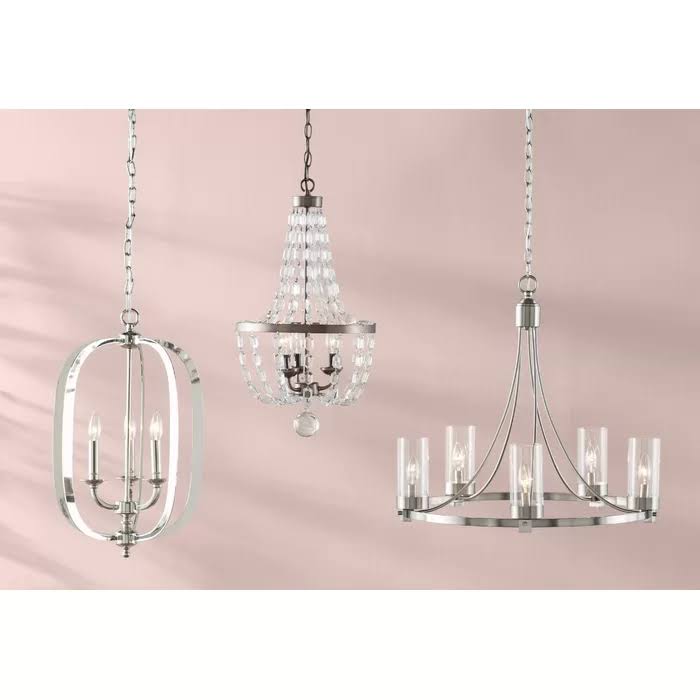 Janette 5-Light Wagon Wheel Chandelier (Color: Oil Rubbed Bronze)