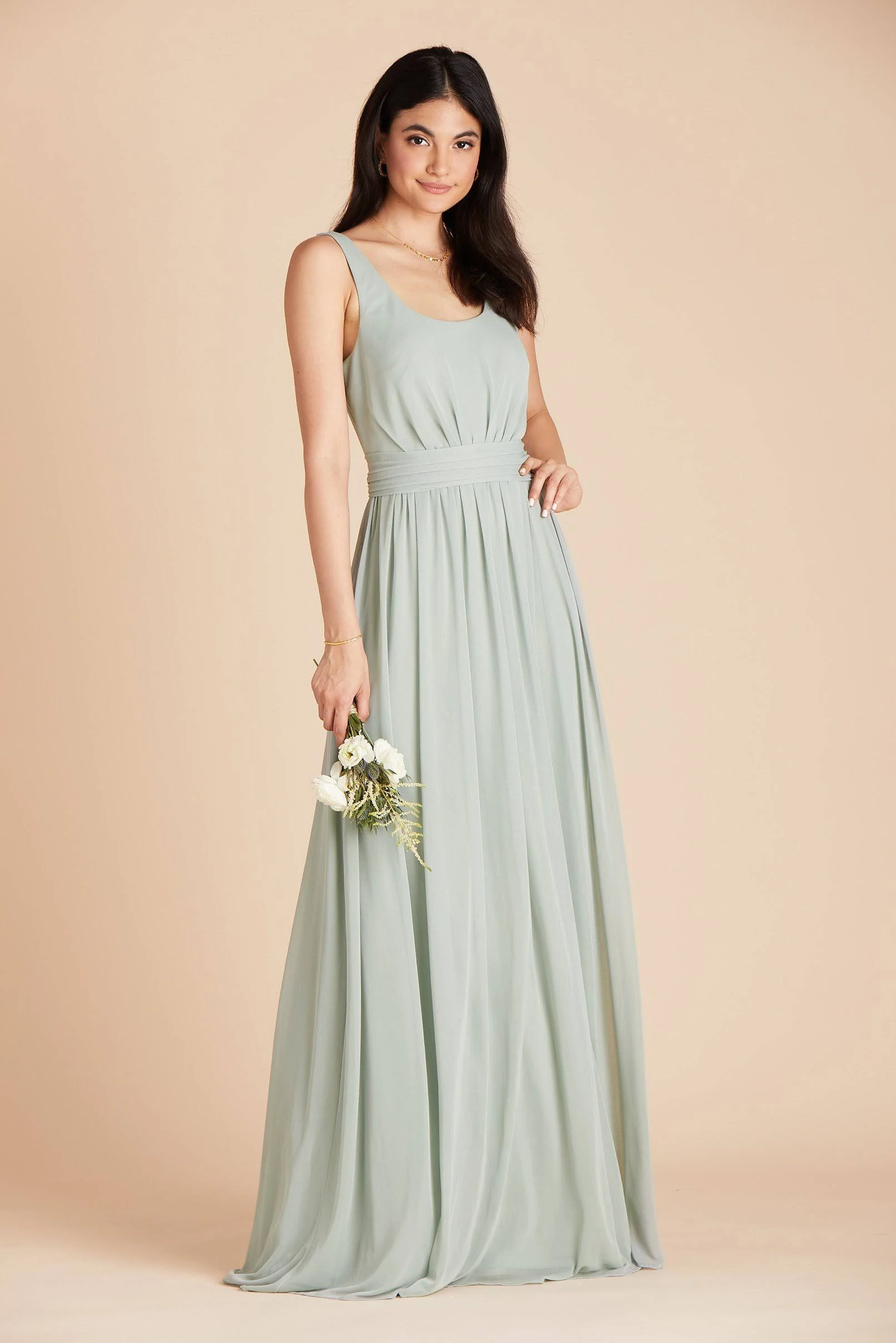 Birdy Grey Jan Bridesmaid Dress in Sage S / Sage