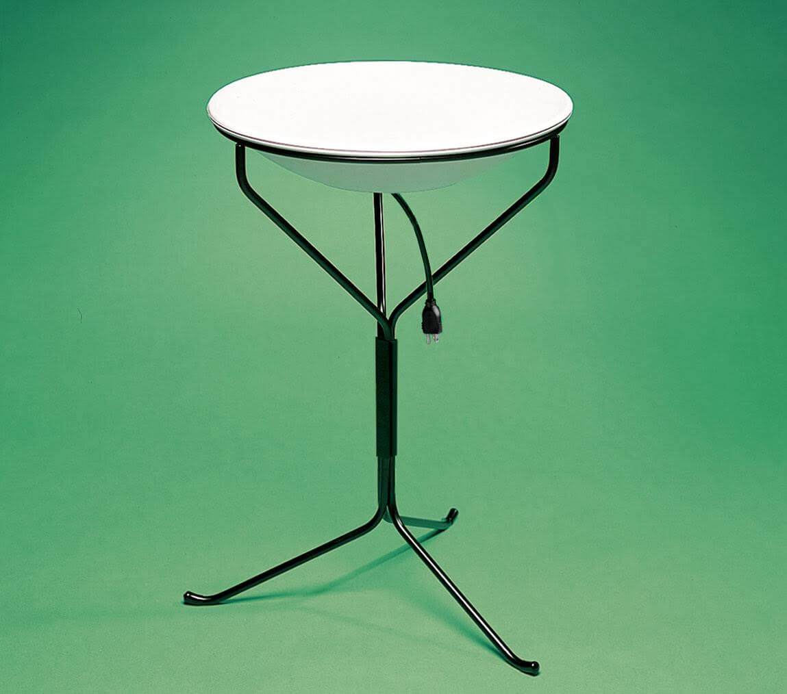 Allied Precision 20x22 Heated Bird Bath with Stand