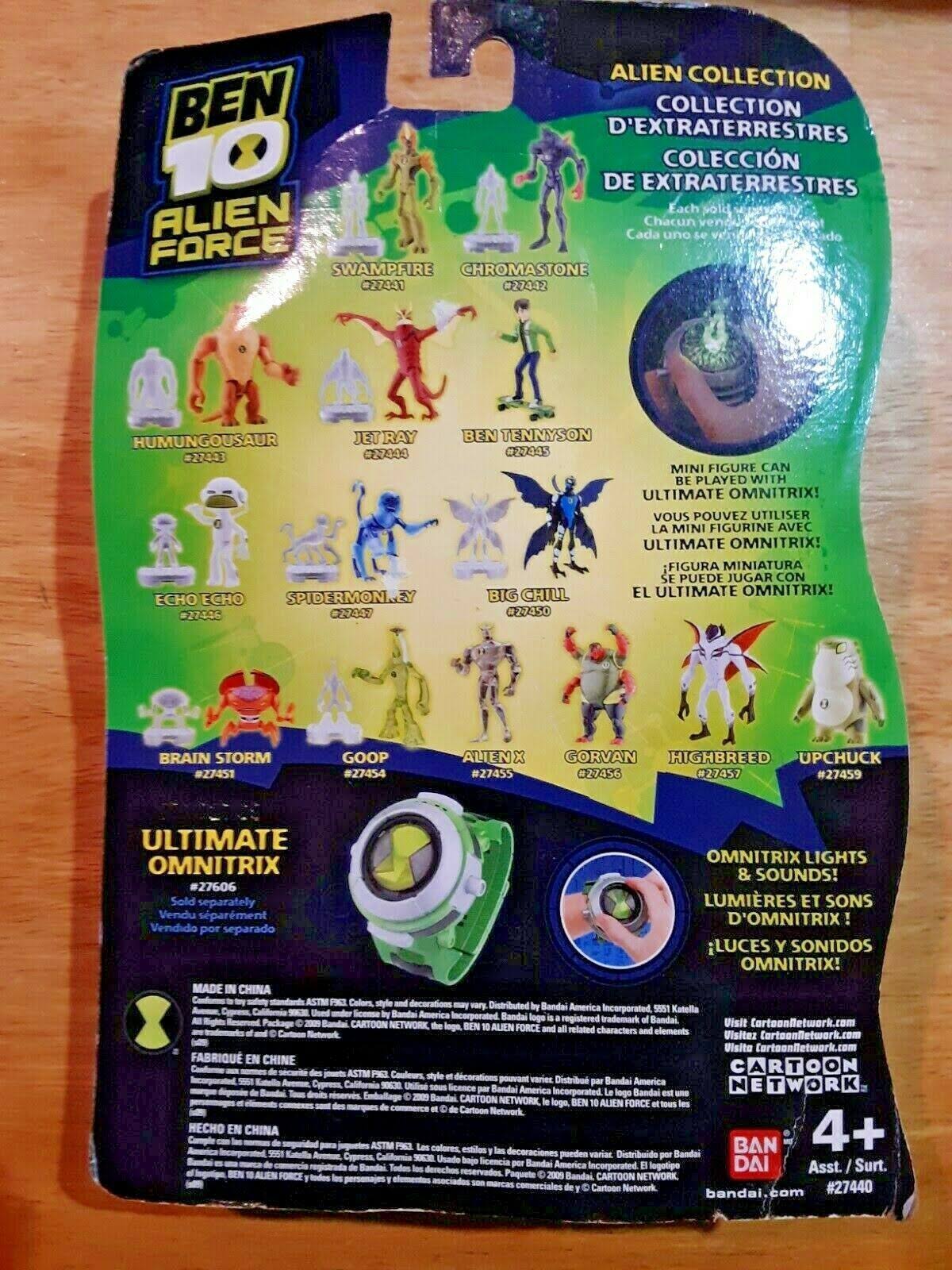 Ben 10 Alien Force Alien Collection Big Chill Action Figure