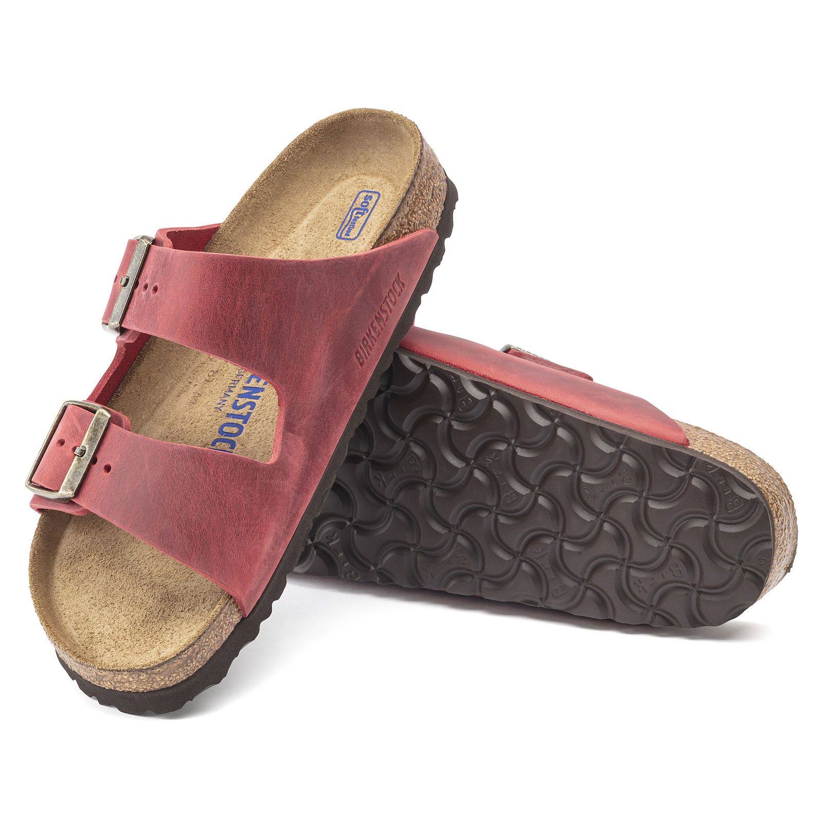 Birkenstock Arizona Soft Footbed (41 Blue Oiled Leather)