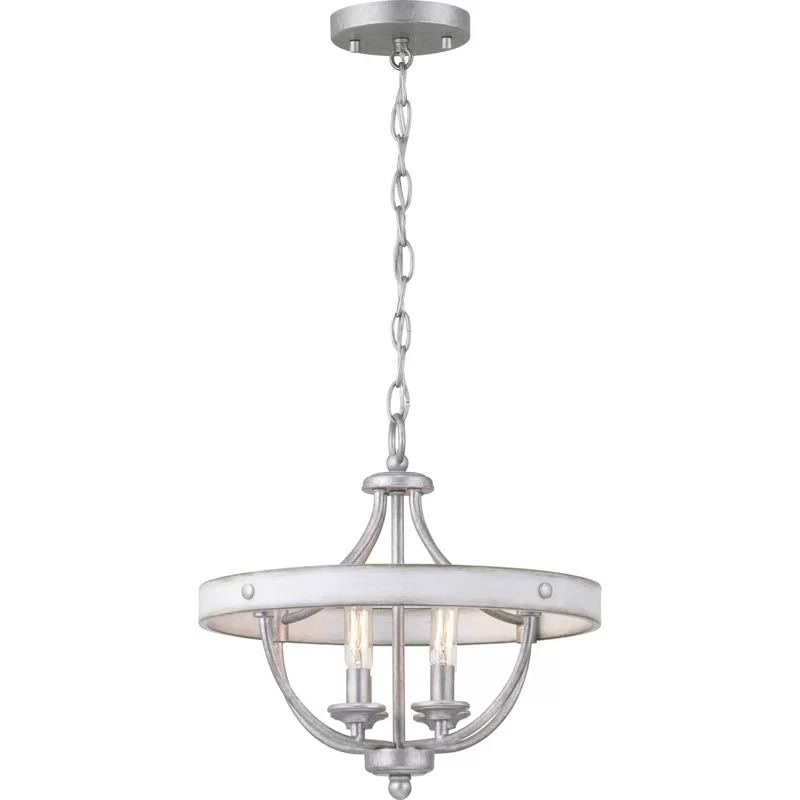 Kowalski 4 - Light 15.25&& Chandelier Style Geometric Semi Flush Mount