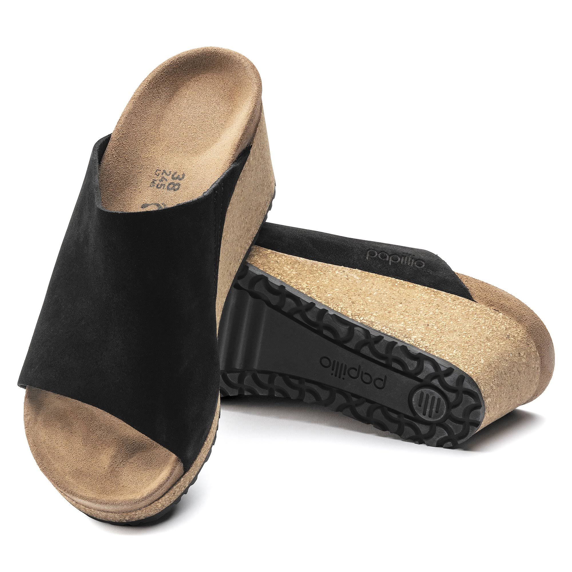 Birkenstock Women's Namica (37 Narrow Black Suede)