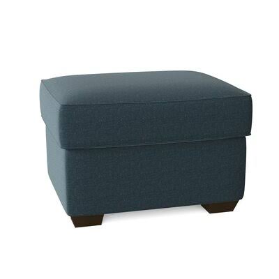 Birch Lane Swifton 29x22 Rectangle Standard Ottoman Body Fabric: Lizzy Prussian