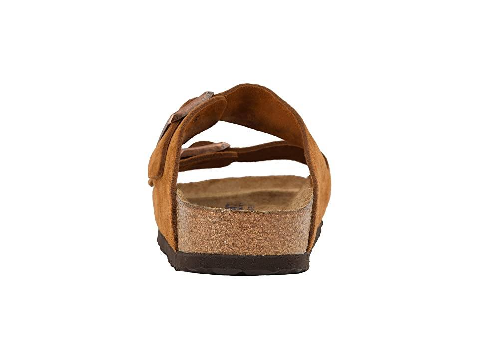 Birkenstock Arizona Suede Soft Footbed in Mink