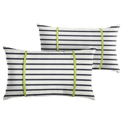 Jonathon Sunbrella Outdoor Rectangular Pillow Cover & Insert Birch LANE? Size: 12x22 x 18