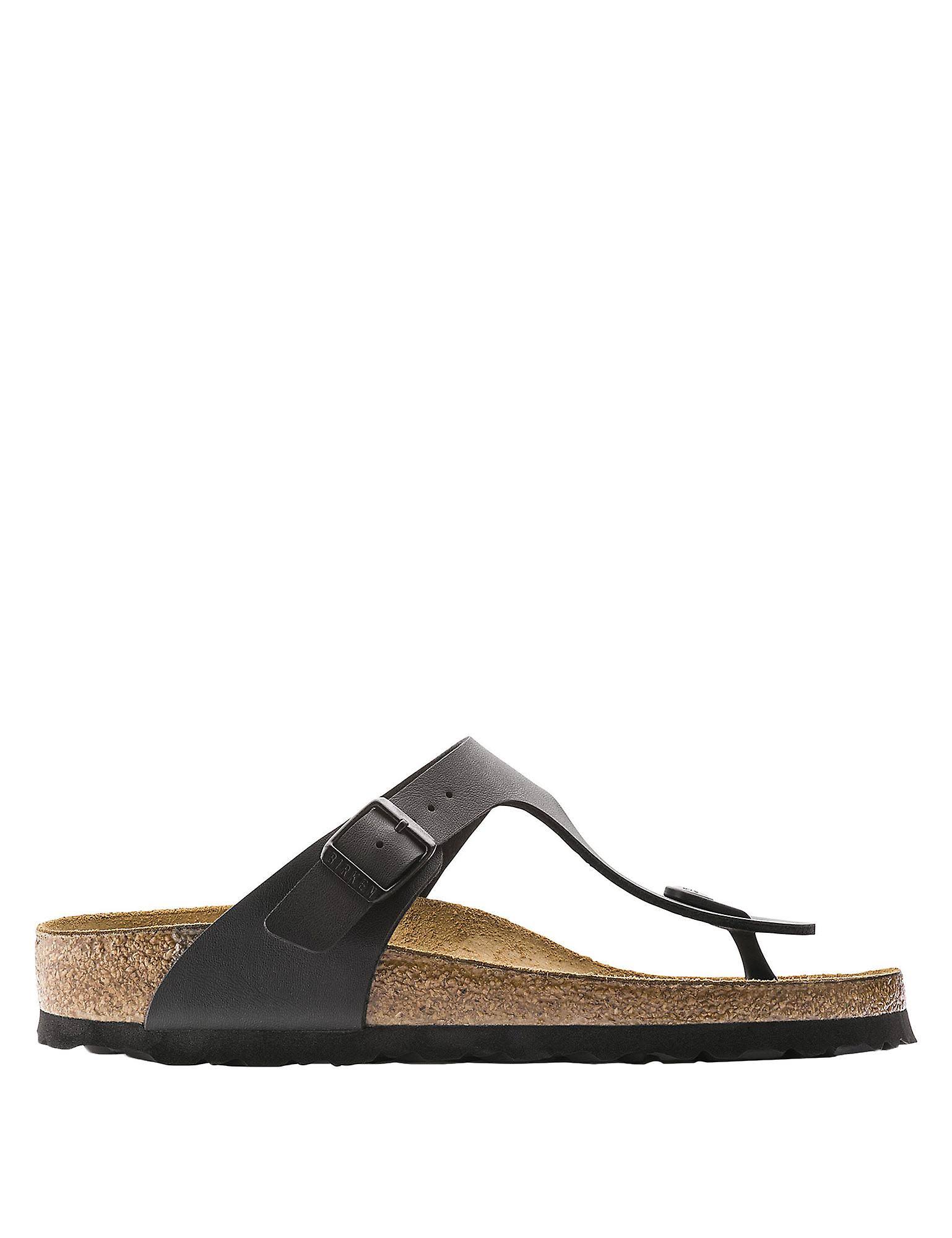 Birkenstock Gizeh Birko-Flor Sandals Black - 39