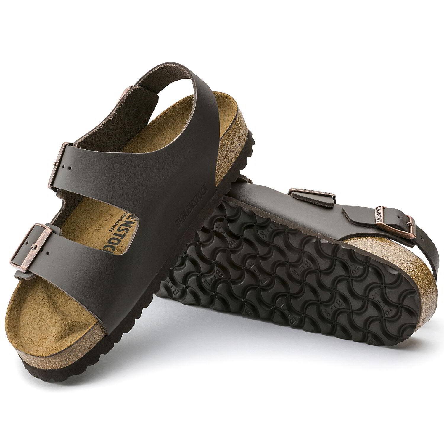 Birkenstock Mens Milano Leather Sandals - UK 11.5 / EU 46