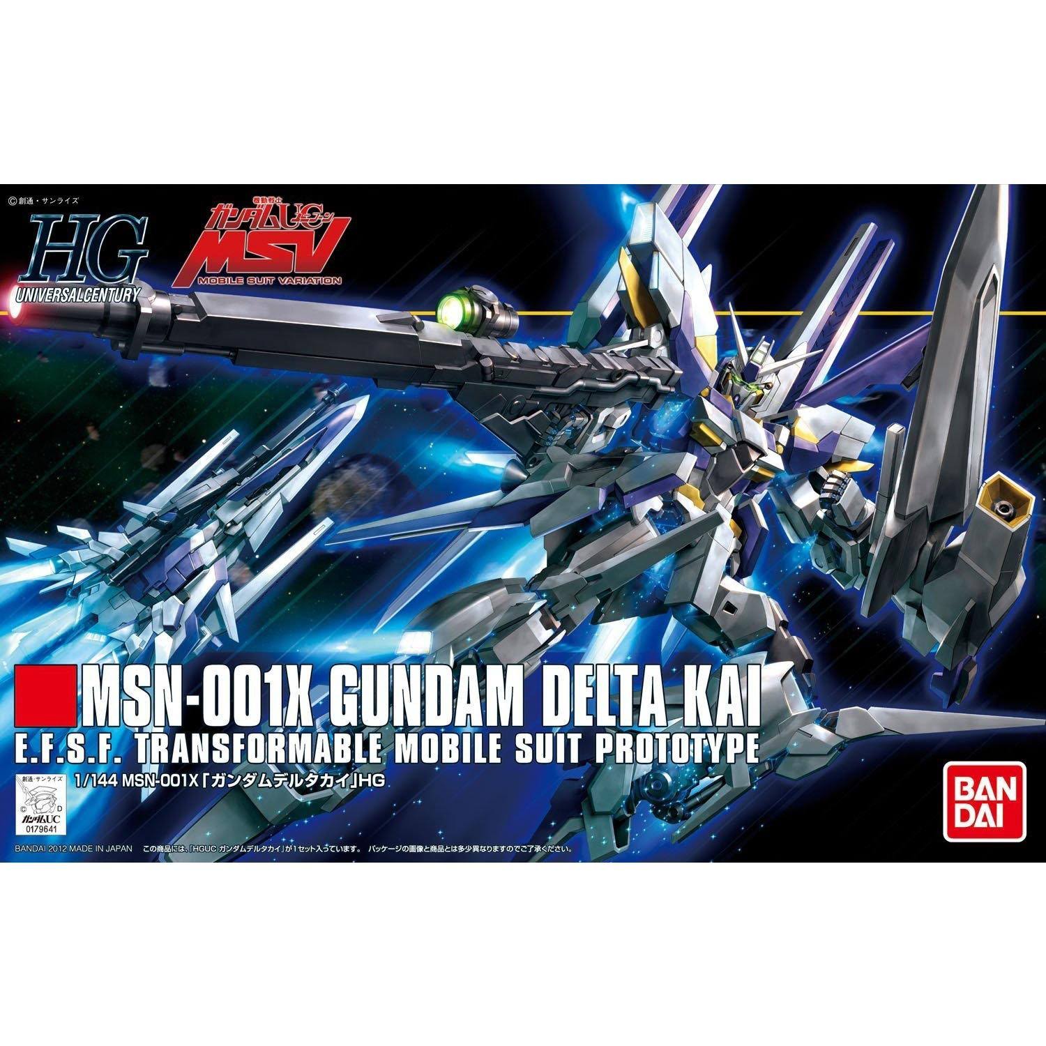 Bandai 179641 1/144 HGUC #148 Gundam Delta Kai