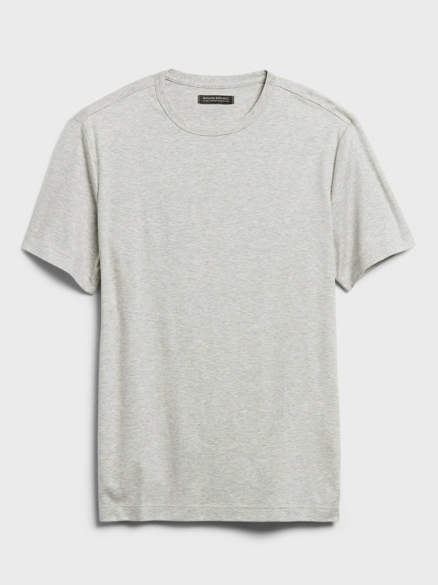 Banana Republic Men's Luxury Touch Performance T-Shirt Light Gray Size XXL