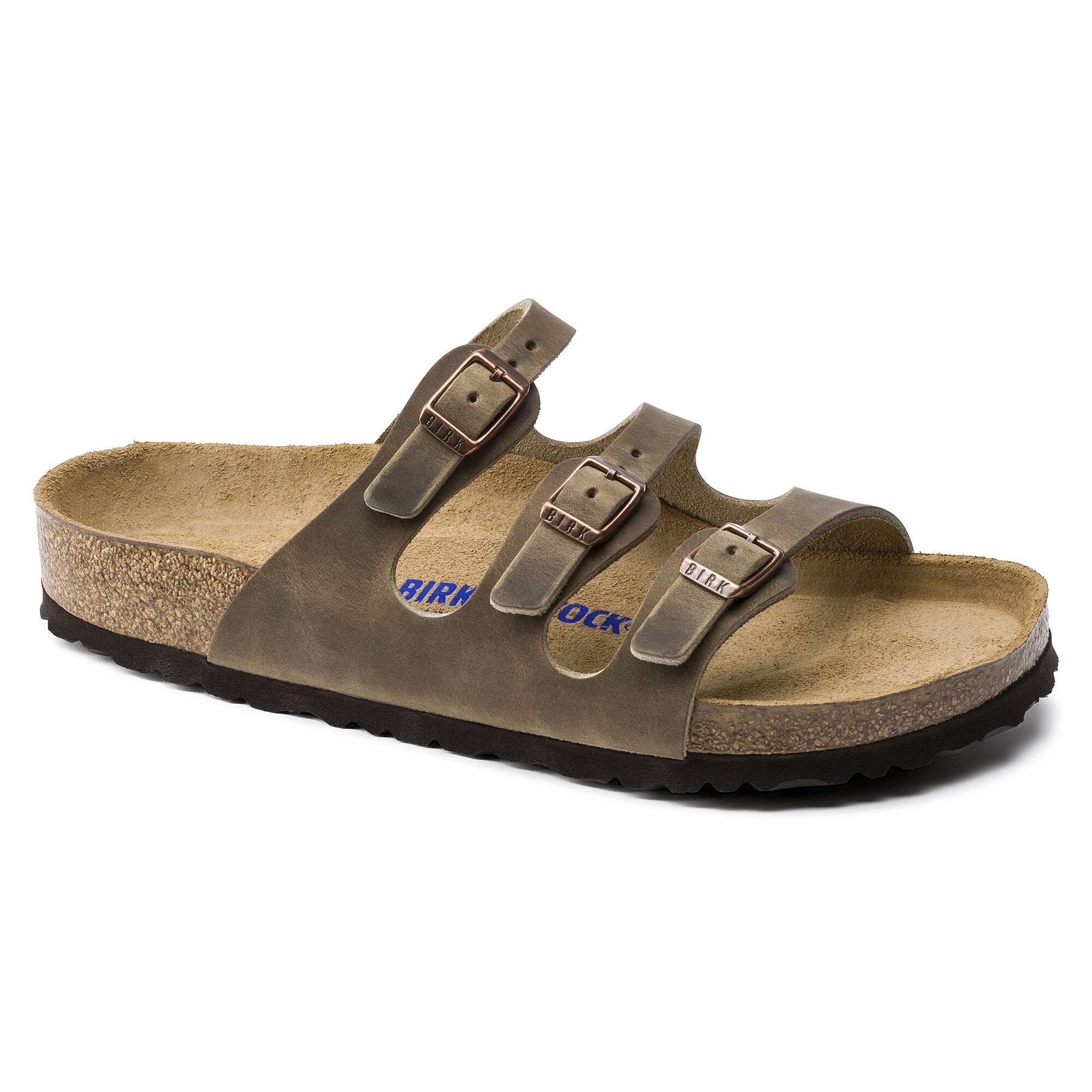 Birkenstock Women's Florida Soft Footbed Oiled Leather Sandals
