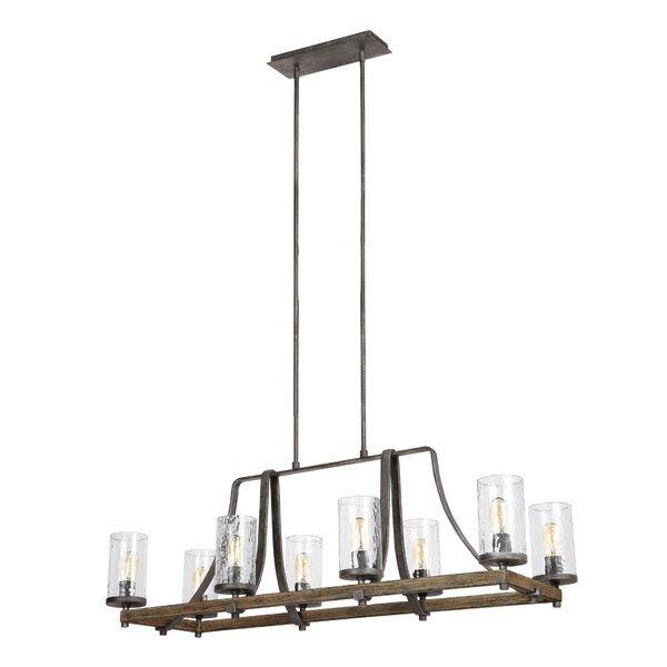 Zaria 8-Light Kitchen Island Linear Pendant