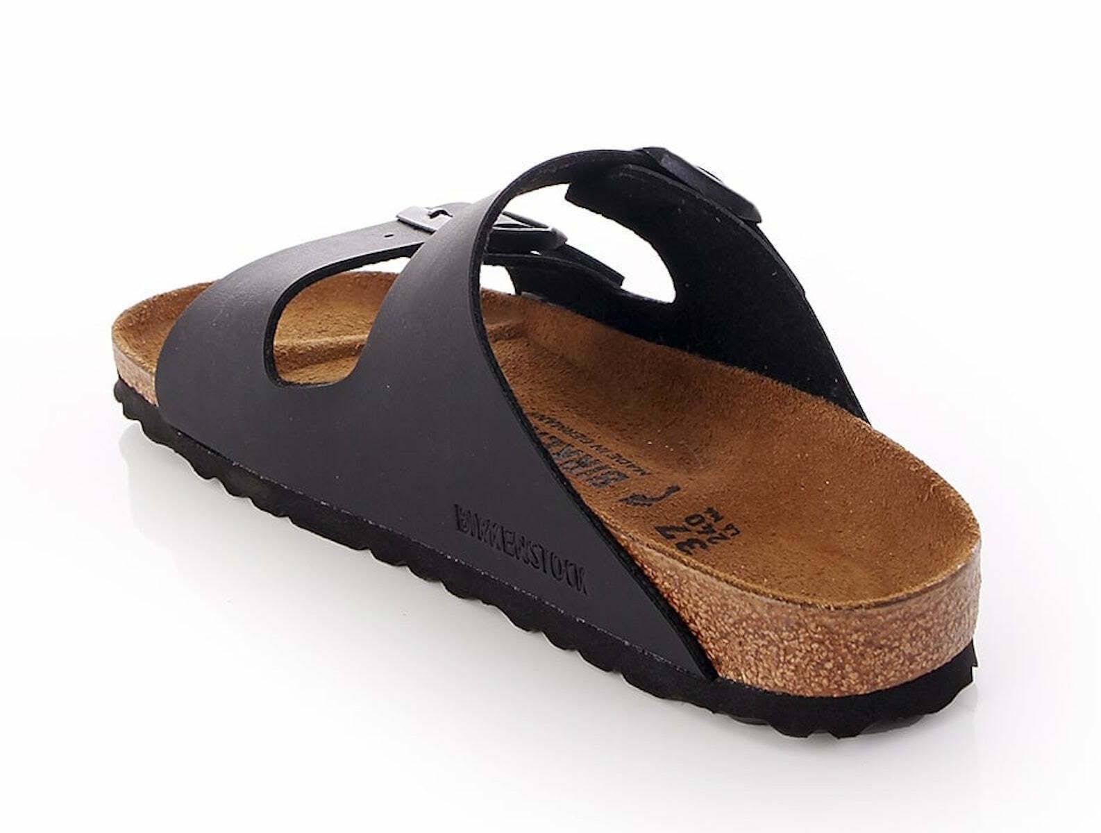Birkenstock Women's Arizona Sandals, Black, 41