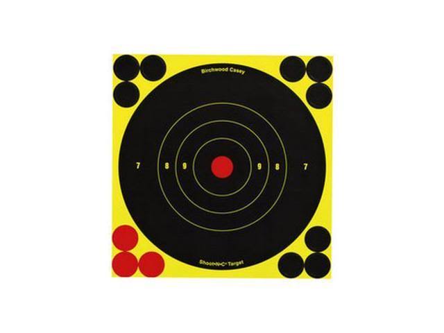 Birchwood Casey Shoot-N-C Targets: Bull&S-Eye Shootnc 6x22 Be Tgt /1000