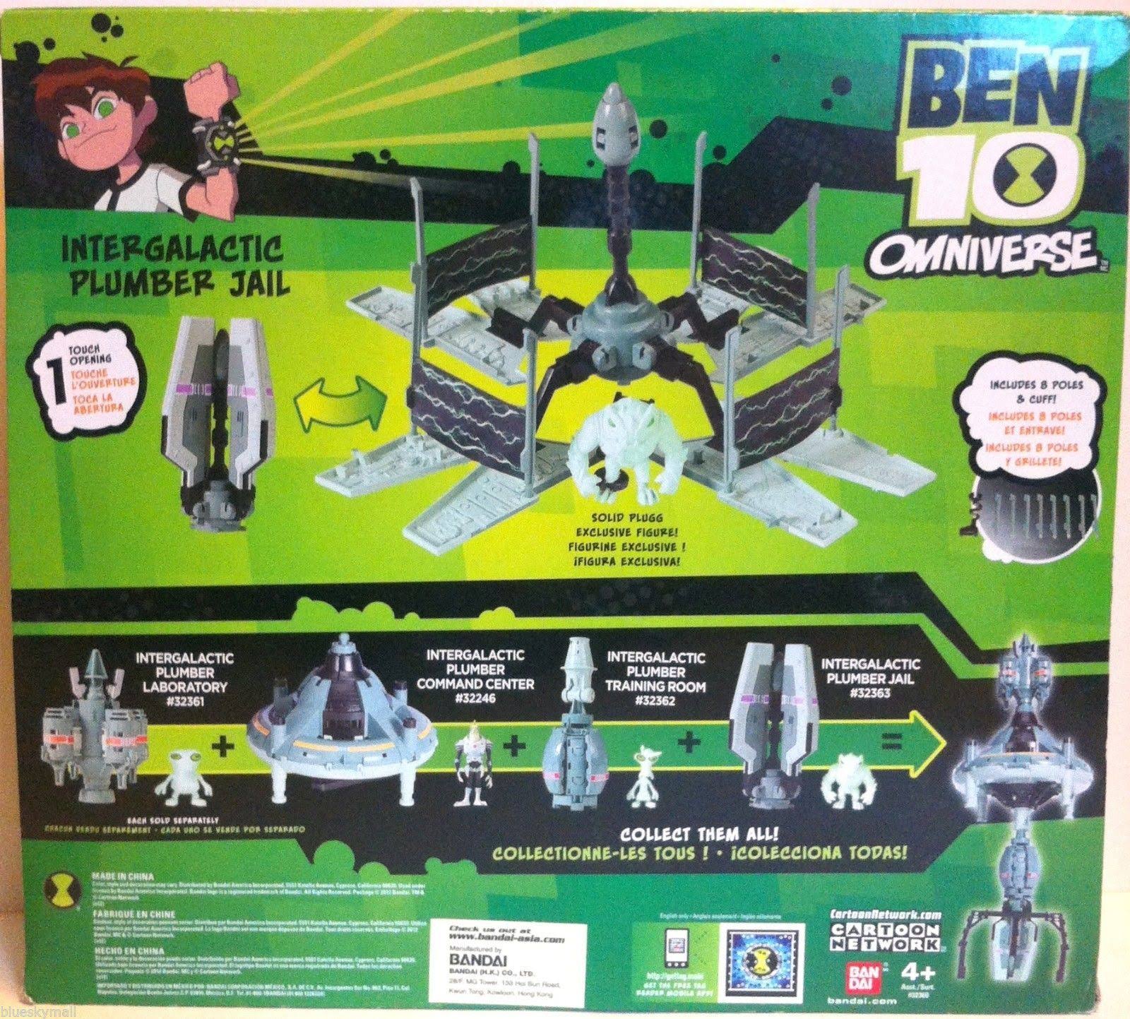 Ben 10 Omniverse Intergalactic Plumber Jail Playset