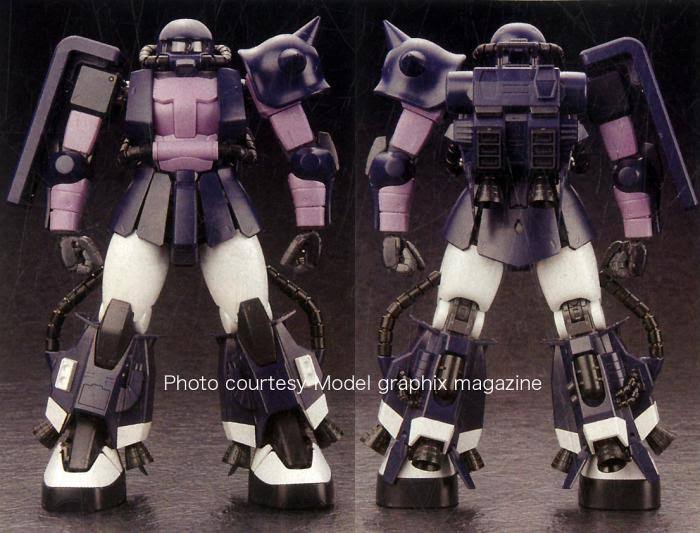 Bandai 152373 - MS-06R-1A Zaku II (Black Tri-Stars) Ver 2.0 mg 1/100