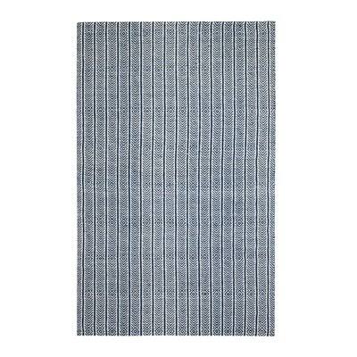 Mcalpine Handmade Blue Area Rug Birch Lane Rug Size: Rectangle 5' x 7'