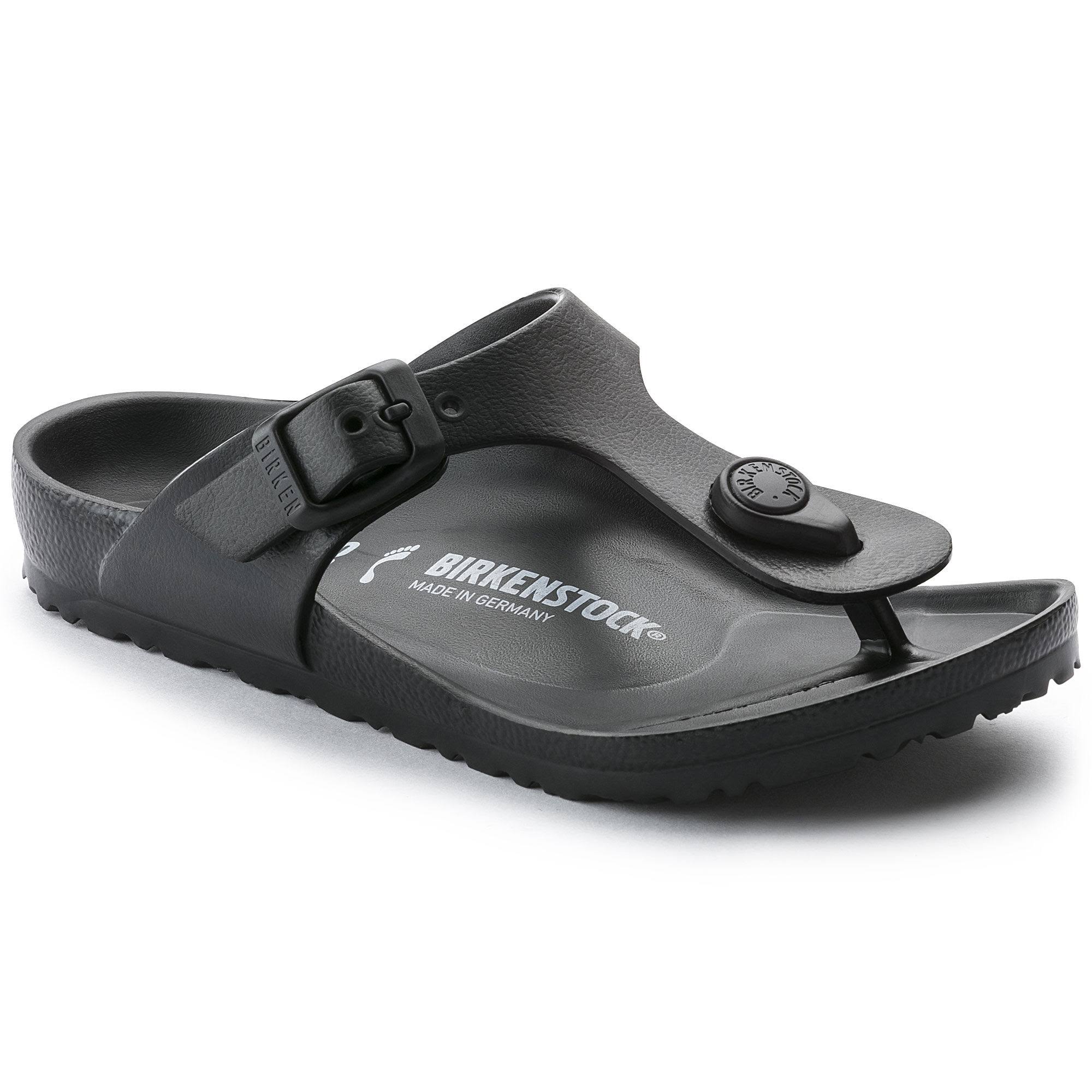 Birkenstock Kids Gizeh Eva Black Beach Sandals