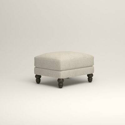 Birch Lane Montgomery 31x22 Rectangle Standard Ottoman Body Fabric: Ronan Linen