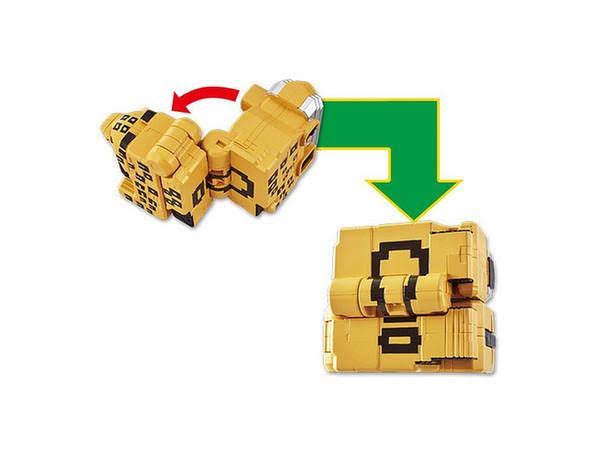 Bandai Zyuoh Cube Weapon DX Cube Leopard & Cube Owl Set Doubutsu Sentai Zyuohger