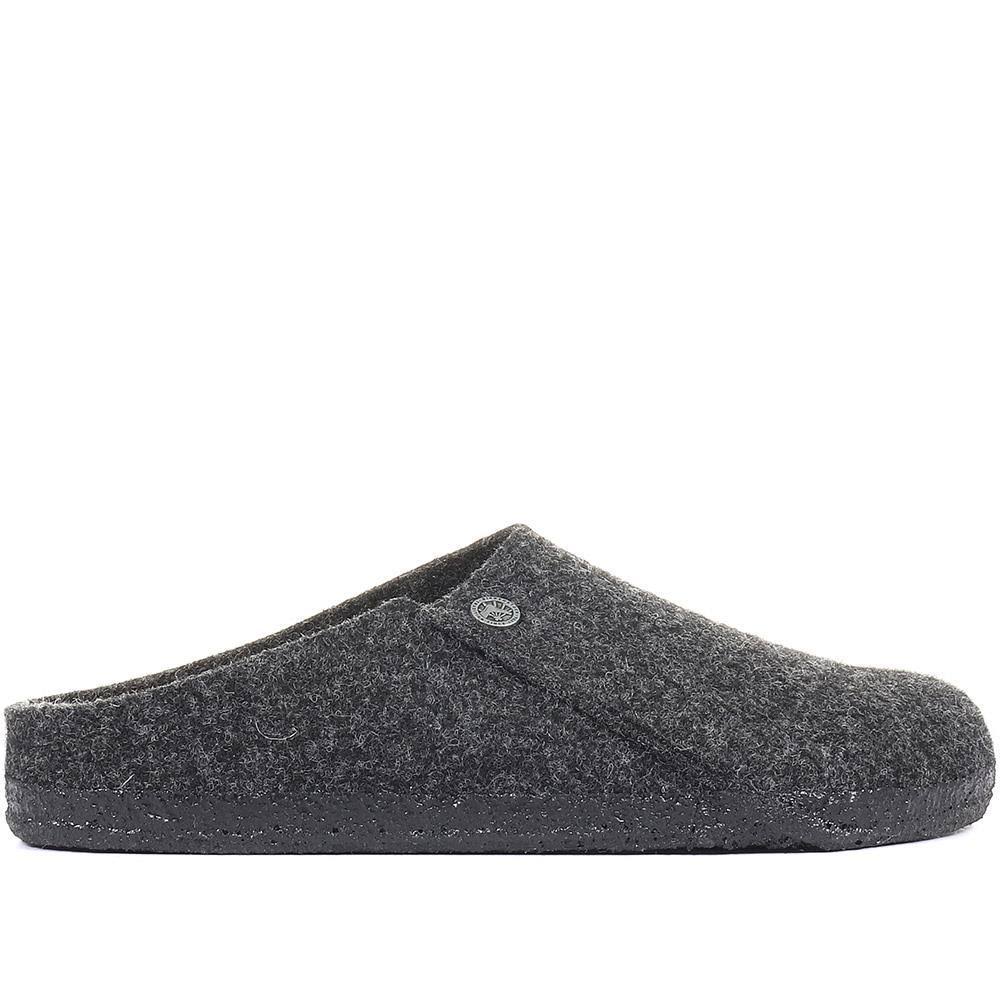 Birkenstock Men's Zermatt Wool Felt Slippers - Grey / US 06.5
