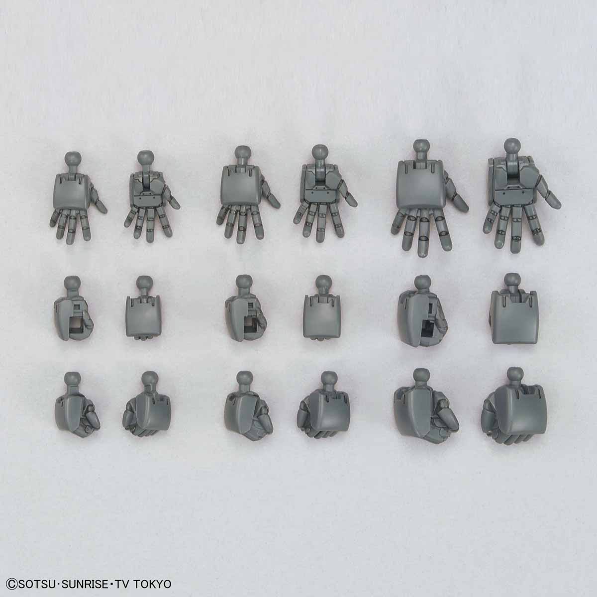 Bandai HGBC Gundam Build Divers Build Hands Round SML 1/144 Plastic Model Kit