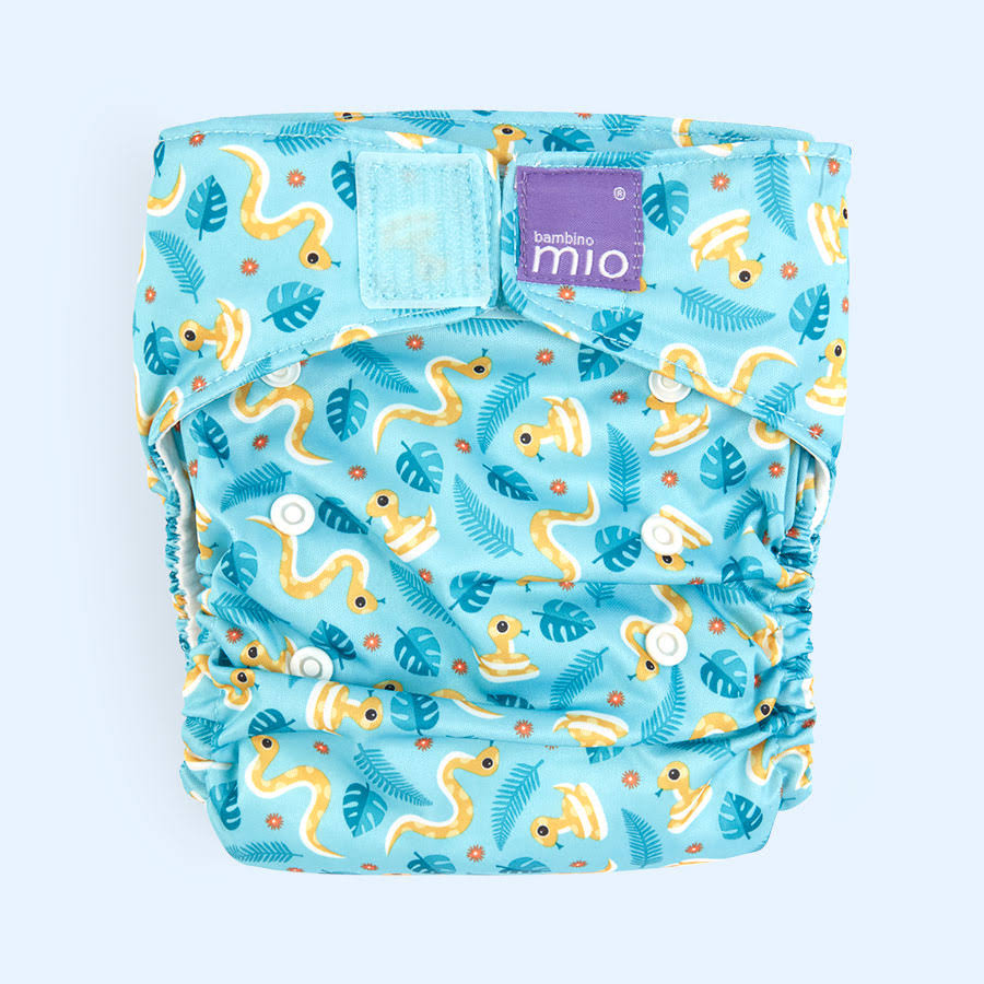 Bambino Mio Miosolo All-in-One Cloth Diaper Jungle Snake