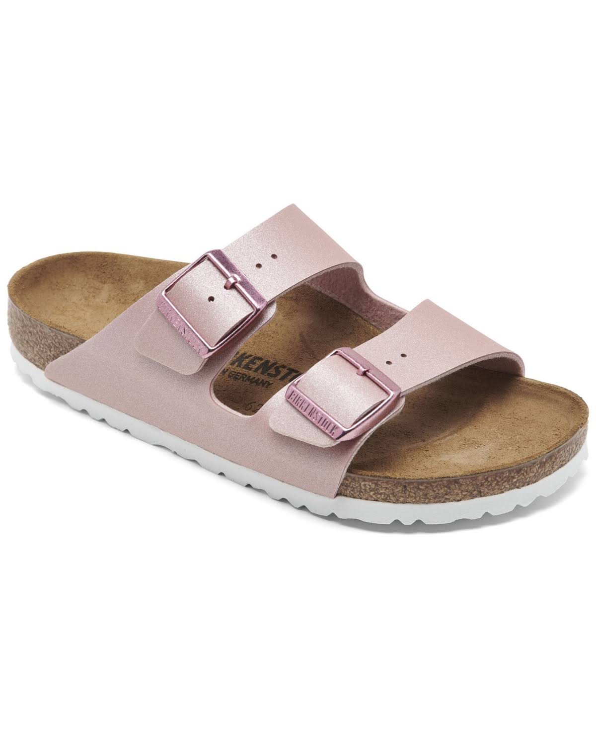 Birkenstock Arizona Icy Metallic Birko-Flor Old Rose / 41 / Narrow