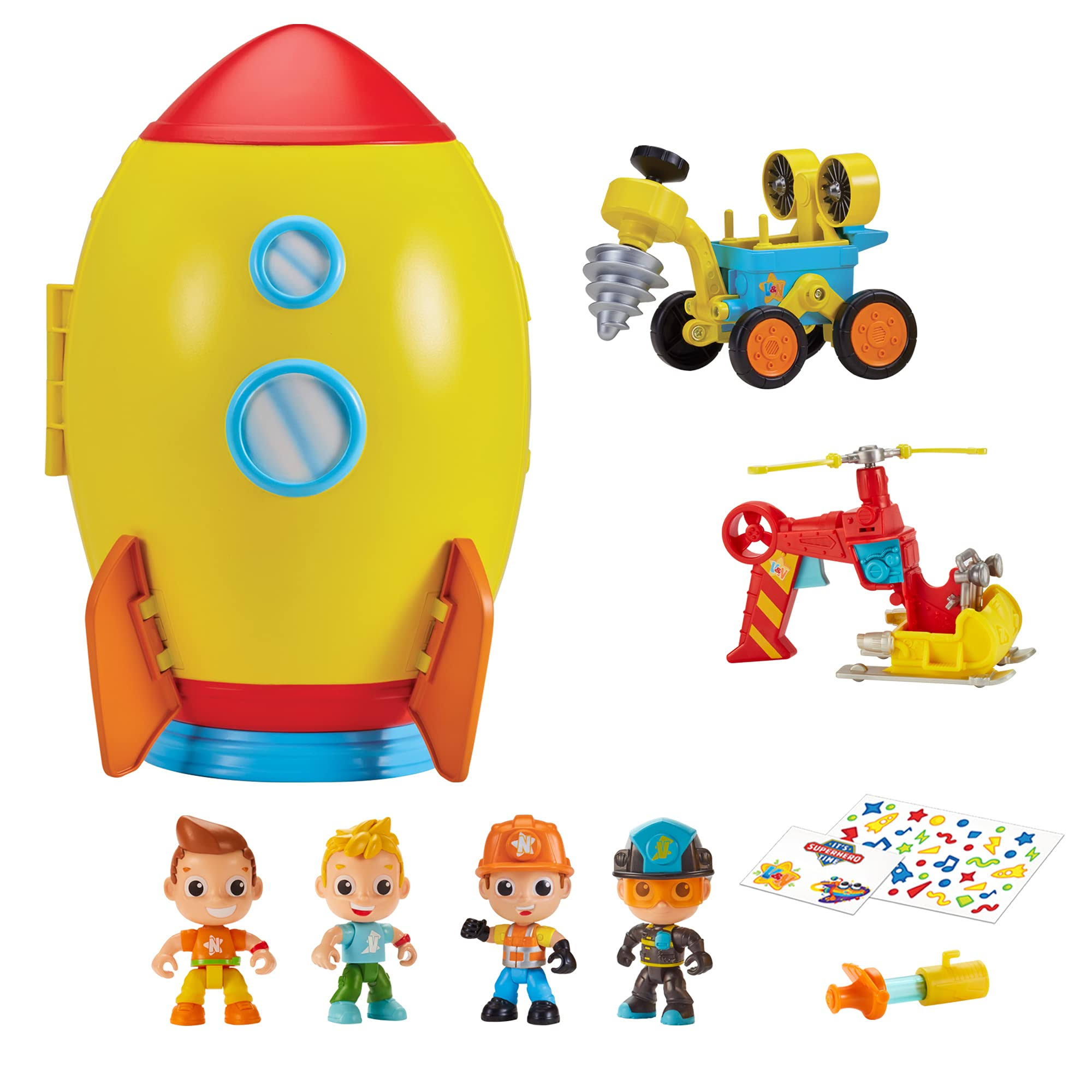 Vlad and Niki Crazy Rocketship Playset