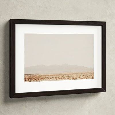 California Dreaming by Laura Evans - Picture Frame Photograph Print on Paper Birch Lane Format: Black Framed, Size: 14x22 H x 19