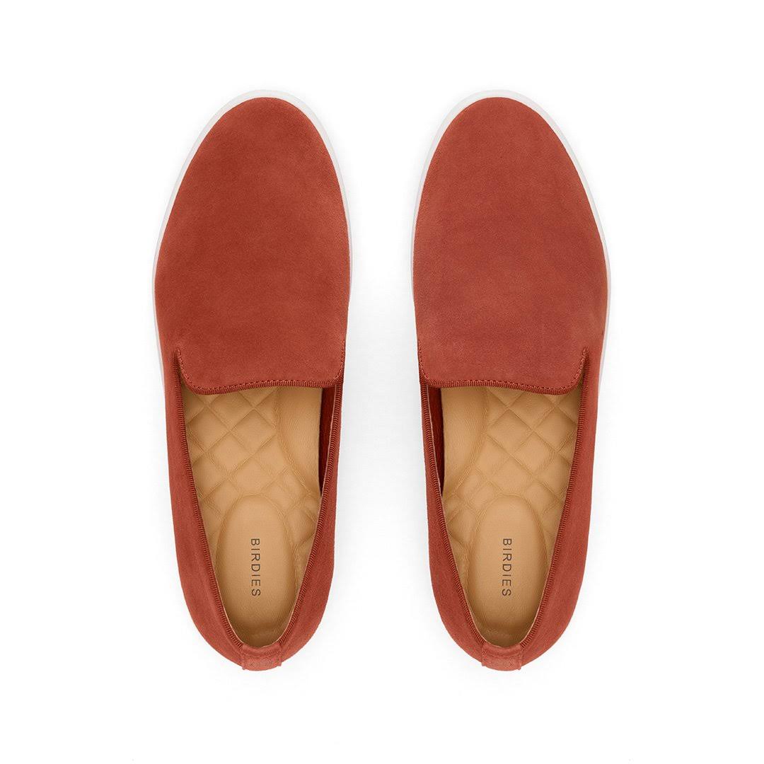 Birdies The Swift - Nutmeg Sneaker, Size 7.5, Suede