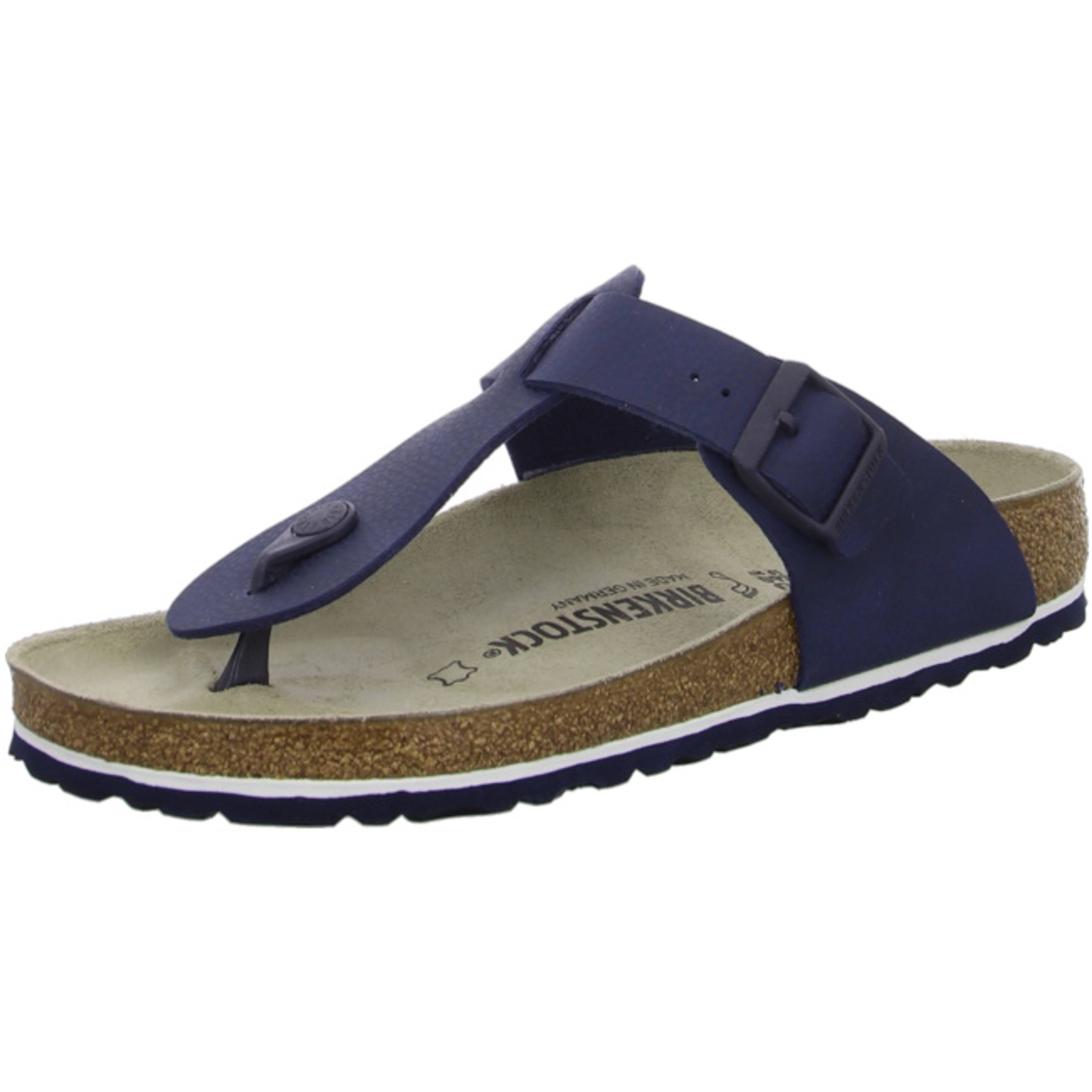 Birkenstock Medina Birko Flor Regular Men's Sandals - Desert Soil Blue