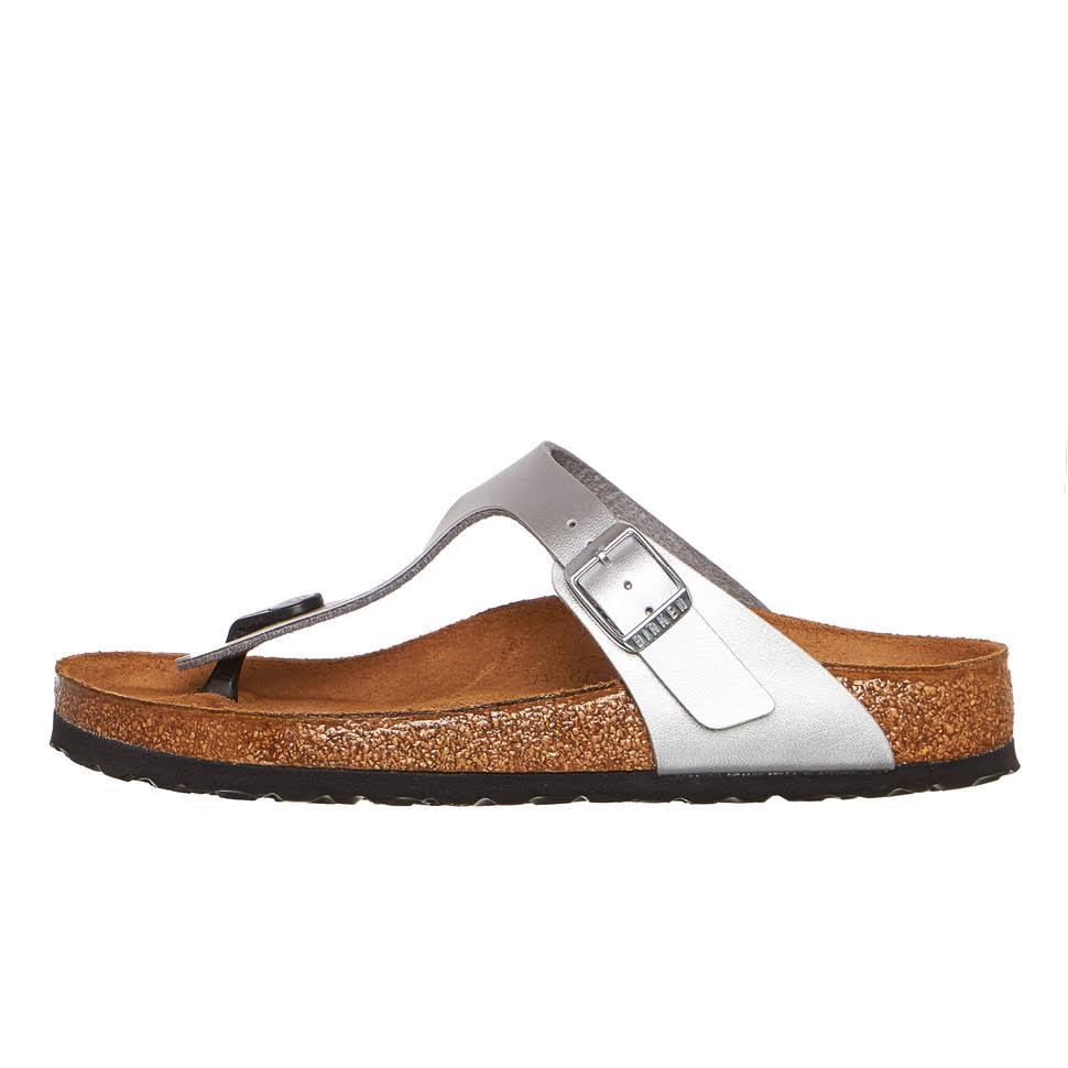 Birkenstock Sandals | Gizeh, Silver