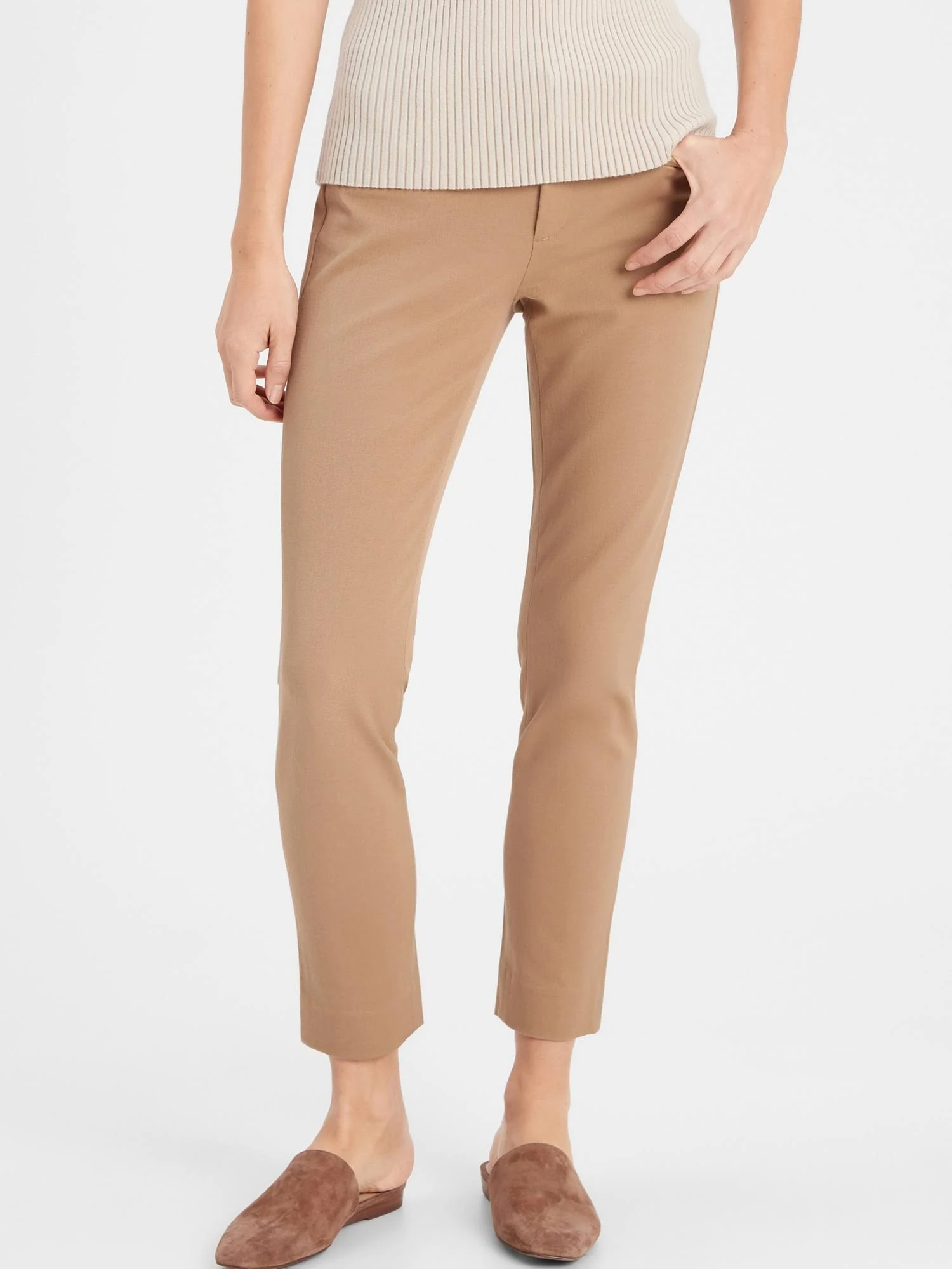 Women's Sloan Slim Ankle Pant Light Toffee
