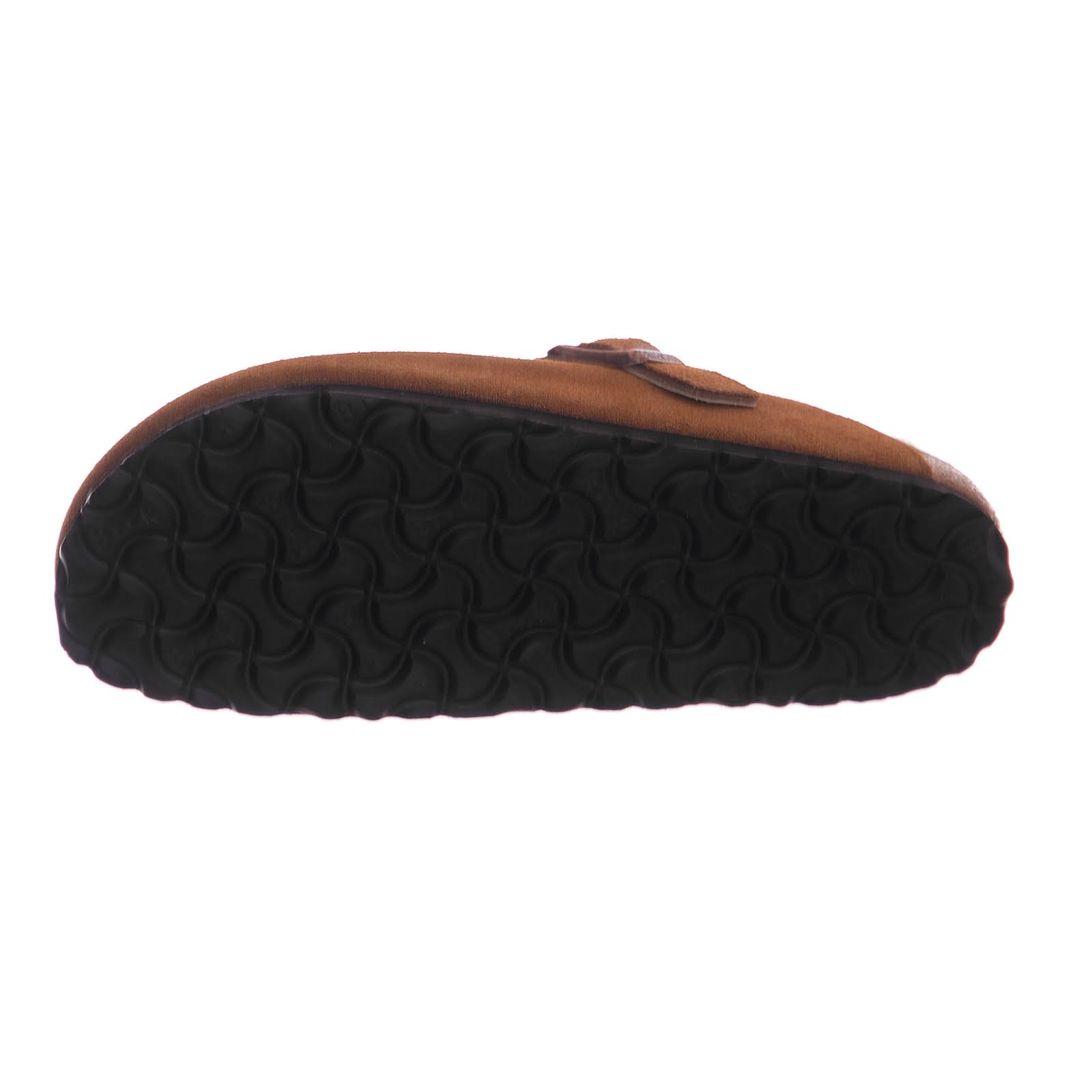 Birkenstock Boston Suede Leather Mink Shearling Clogs