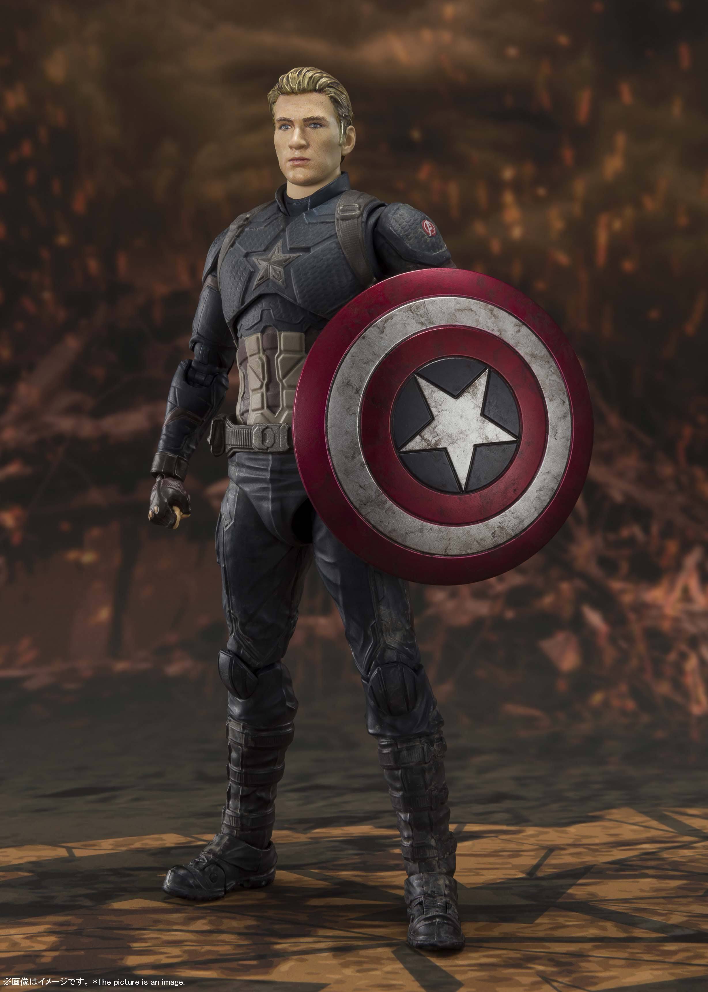 Avengers Endgame: Captain America Final Battle Edition S.H.Figuarts