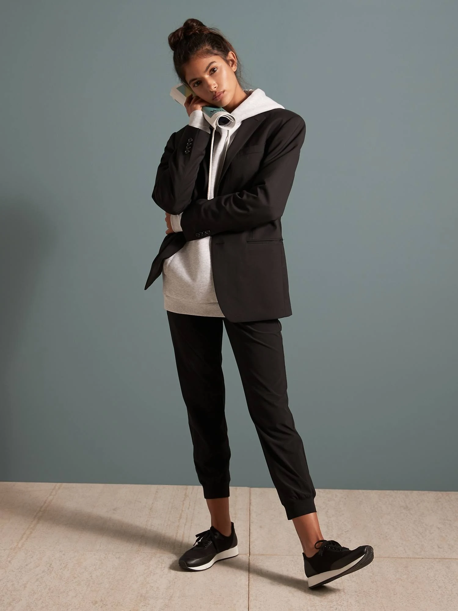 Banana Republic Women's Flyweight Jogger Black Size S