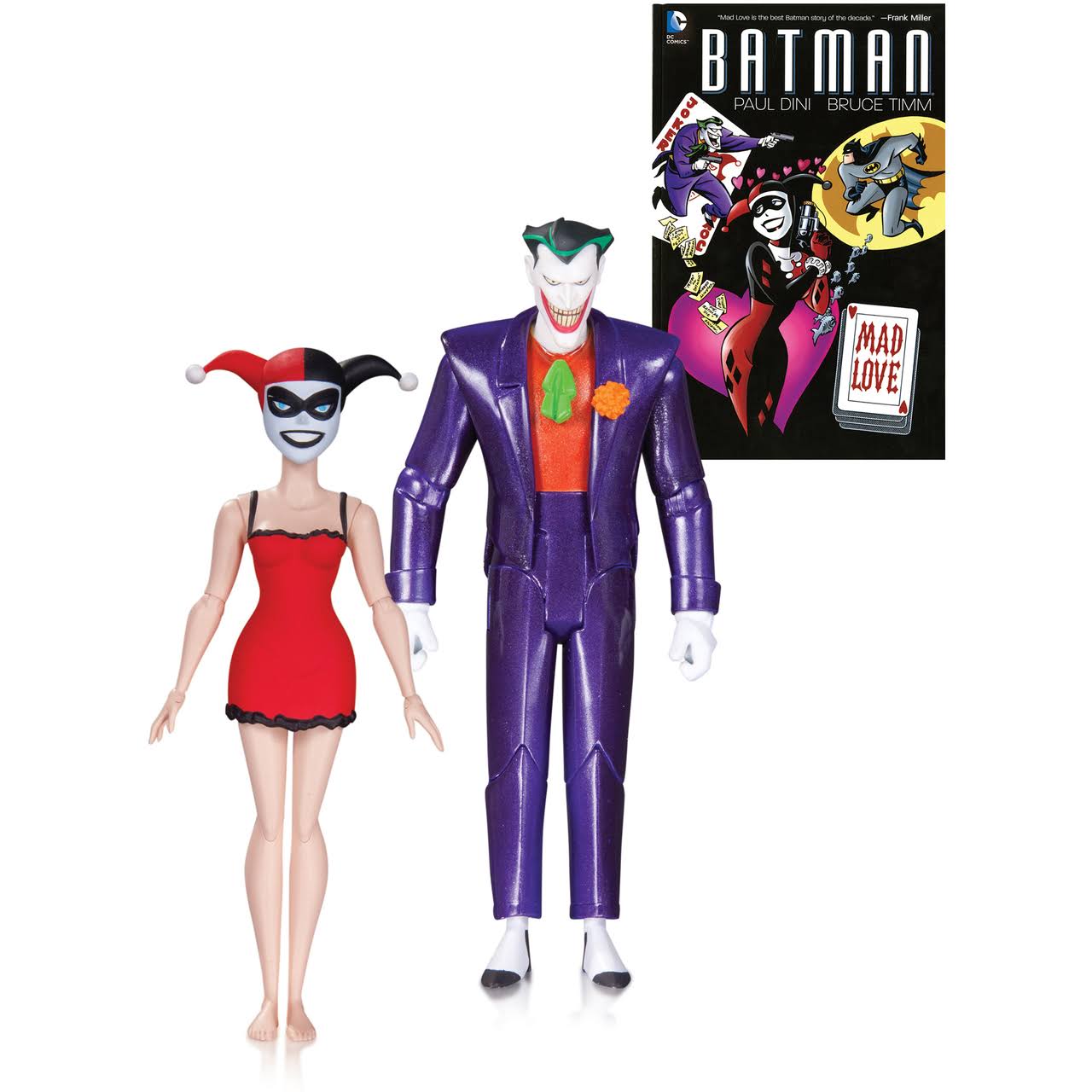 Batman The Animated Series Mad Love Joker & Harley Quinn Action Figure 2 Pack