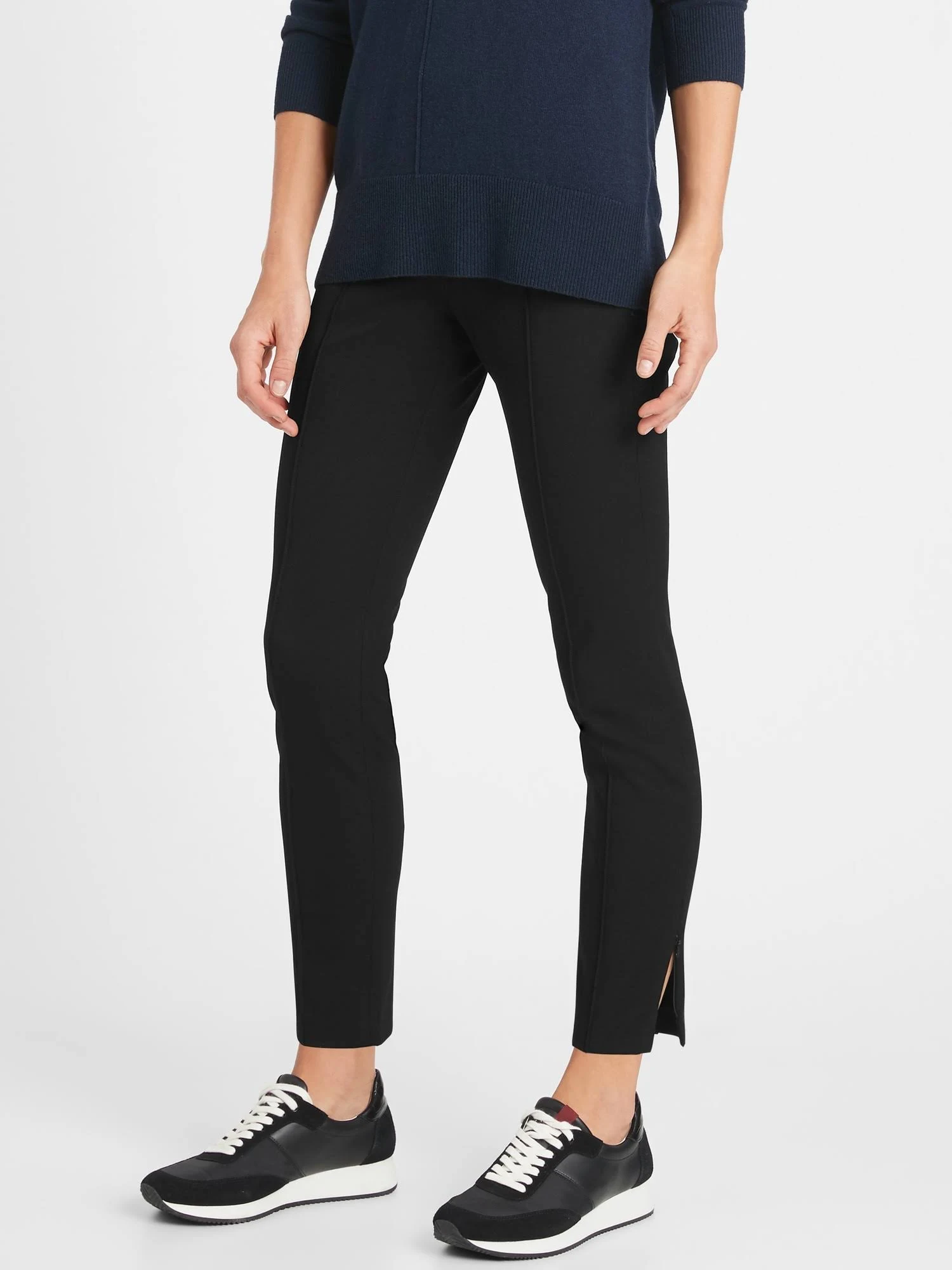 Banana Republic Women's High-Rise Sloan Legging Black Size 0 Short