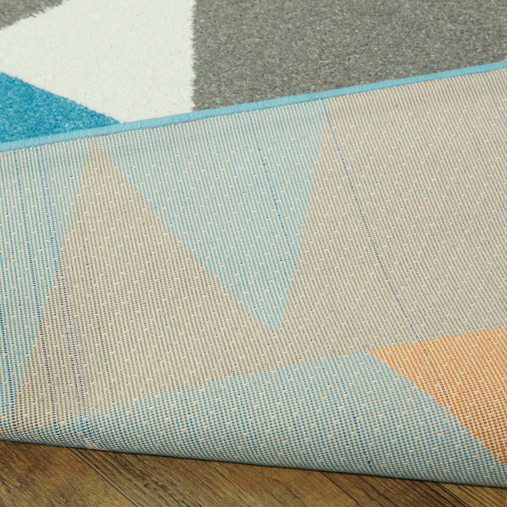 BALTA Modern Geometric Grey 9 ft. x 12 ft. Abstract Area Rug