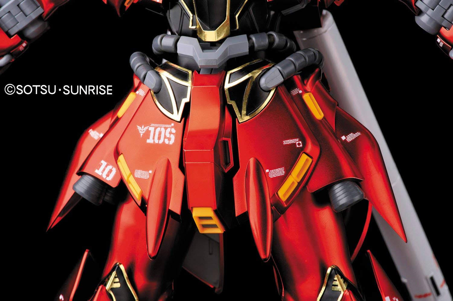 Bandai 1/100 mg MSN-06S Sinanju Ver. KA Titanium Finish