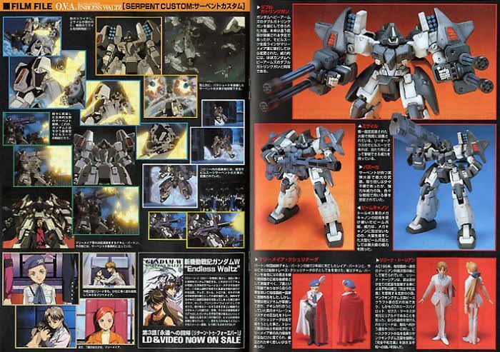 1/100 Bandai Gundam HG Serpent Custom Endless Waltz
