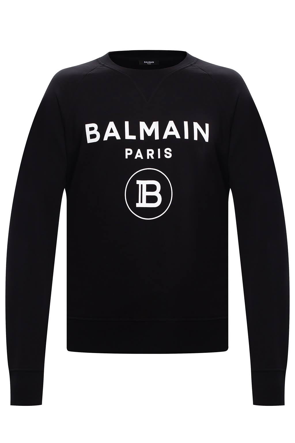 Balmain Sweatshirt with Logo - Black - Sweatshirts