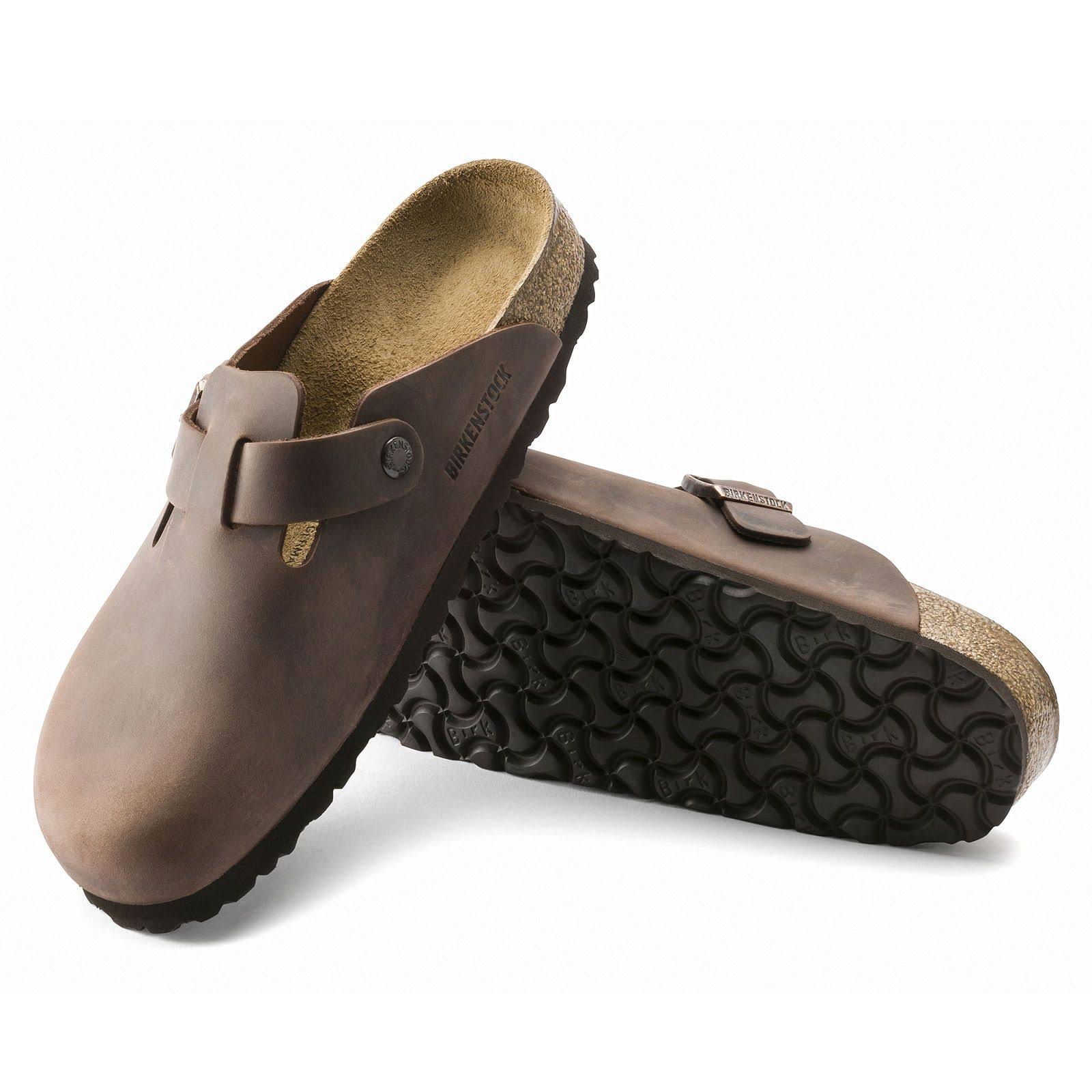 Birkenstock Boston Oiled Leather Black / 40
