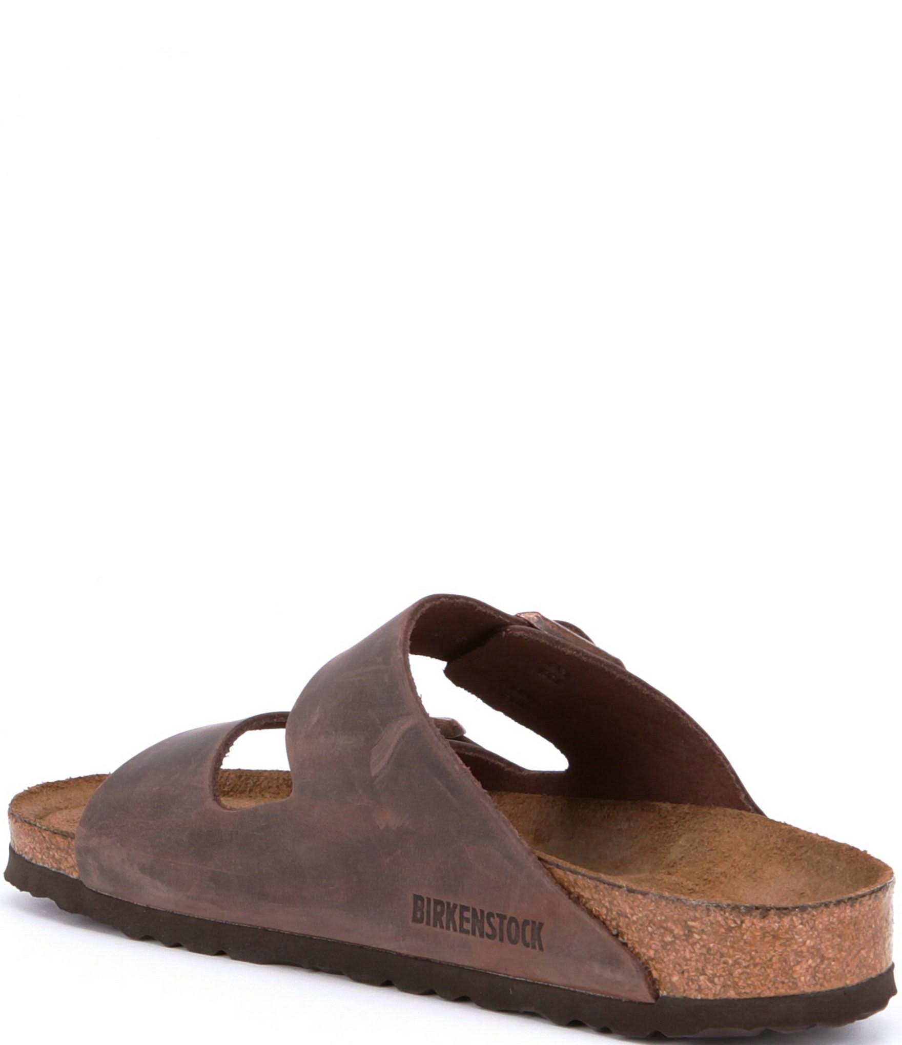 Birkenstock Arizona Soft Footbed (42 Narrow Habana Oiled Leather)