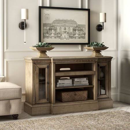 Birch Lane Lodge TV Stand for TVs Up to 60x22 Color: Antique Mist